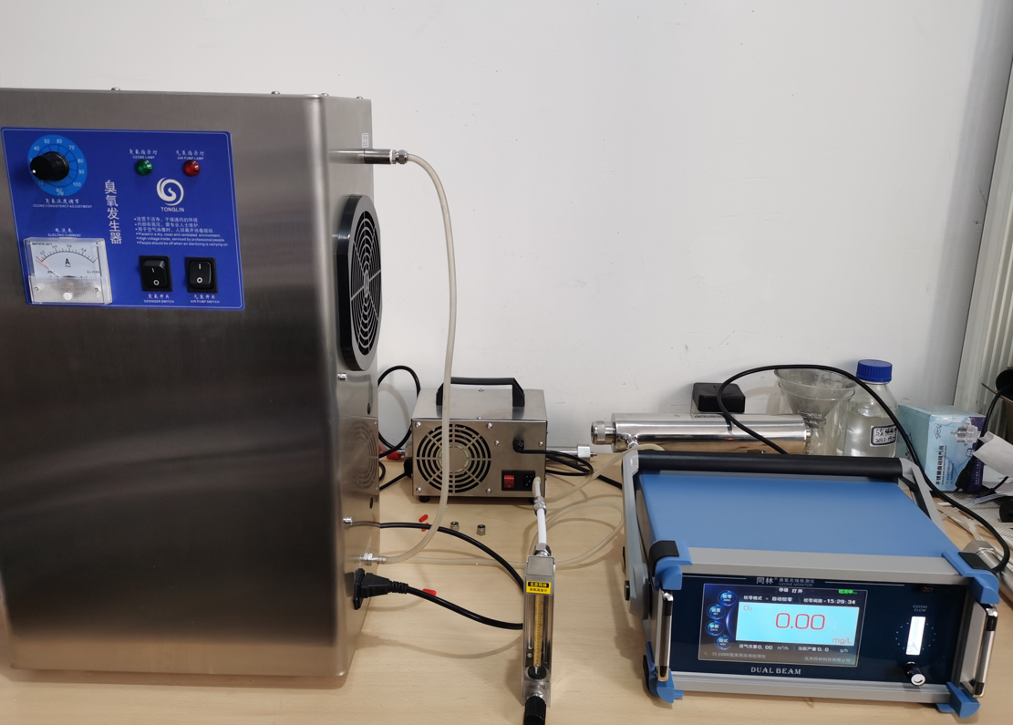 臭氧在線檢測儀測臭氧濃度現(xiàn)場(圖1)