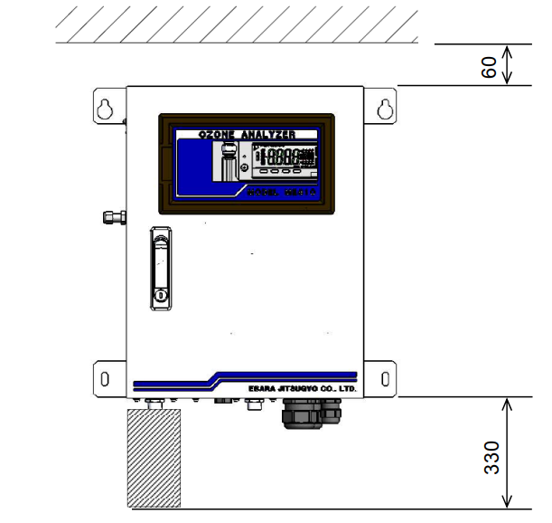 ME820S臭氧檢測儀安裝條件及方法(圖1)